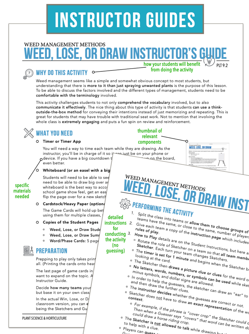 Load image into Gallery viewer, CCPLT09.2 Weed Management Methods, Plant Science Complete Curriculum
