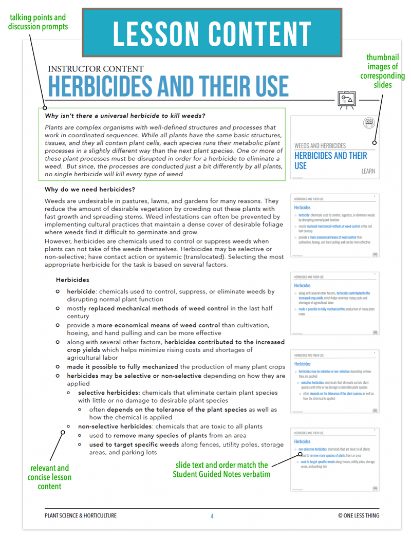 Load image into Gallery viewer, CCPLT09.3 Herbicides and Their Use, Plant Science Complete Curriculum
