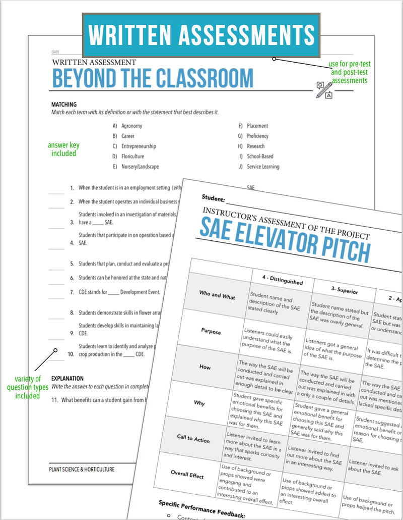 Load image into Gallery viewer, CCPLT01.2 Beyond the Classroom, Plant Science Complete Curriculum
