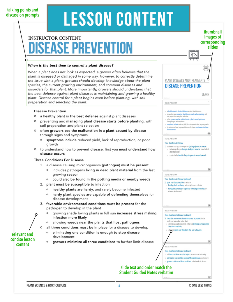 Load image into Gallery viewer, CCPLT11.2 Disease Prevention, Plant Science Complete Curriculum
