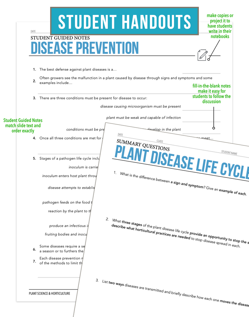 Load image into Gallery viewer, CCPLT11.2 Disease Prevention, Plant Science Complete Curriculum
