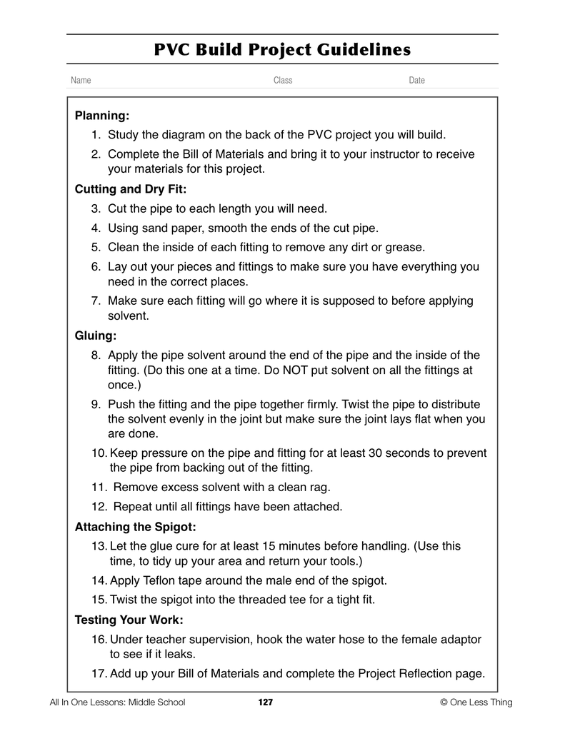 Load image into Gallery viewer, 7-12 Intro to PVC and Plumbing, Lesson Plan Download
