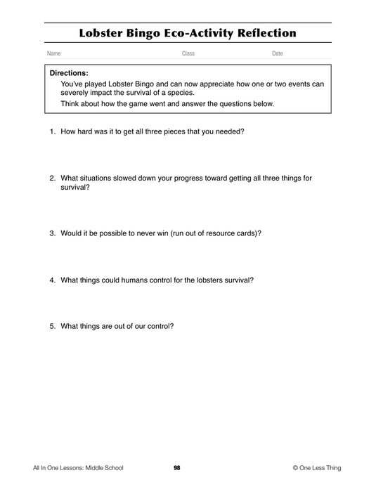 7-09 Renewable and NonRenewable Resources, Lesson Plan Download