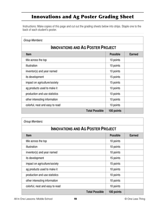 8-01 Ag and Society, Lesson Plan Download