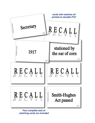 FFA Basics, Recall Download Only