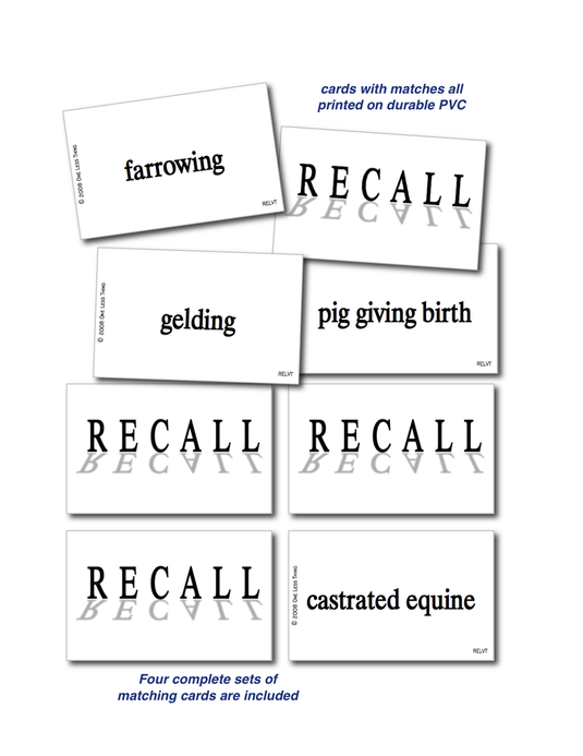 Livestock Terminology, Unit Set Download Only