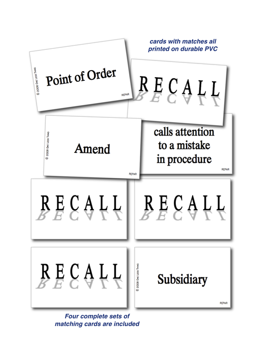 Parliamentary Procedure Unit Set, Digital download