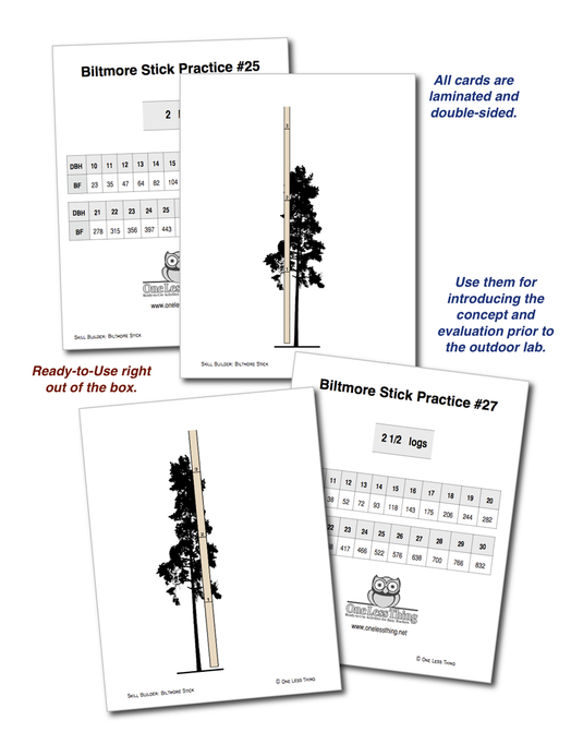 Biltmore Stick, Skill Builder Cards