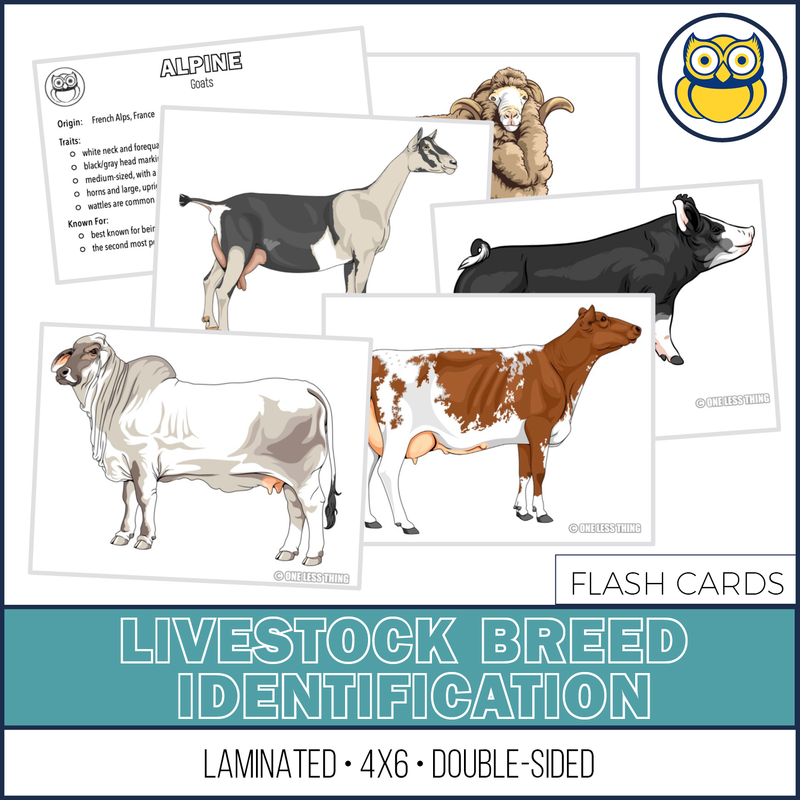 Load image into Gallery viewer, Livestock Breed ID, Laminated Cards
