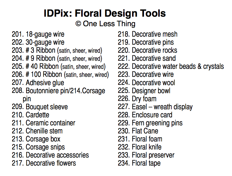 Load image into Gallery viewer, Floral Design Tool ID, PowerPoint Downloads
